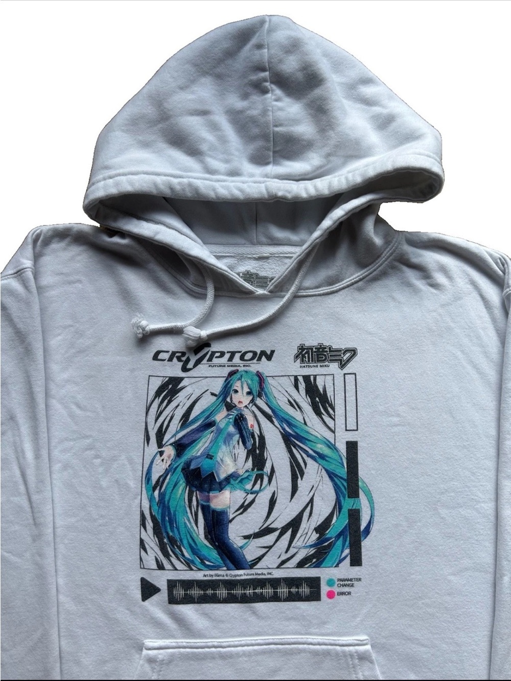 Hatsune Miku Hoodie Unisex Large Graphic Anime Vocaloid Sweatshirt CV01 Expo